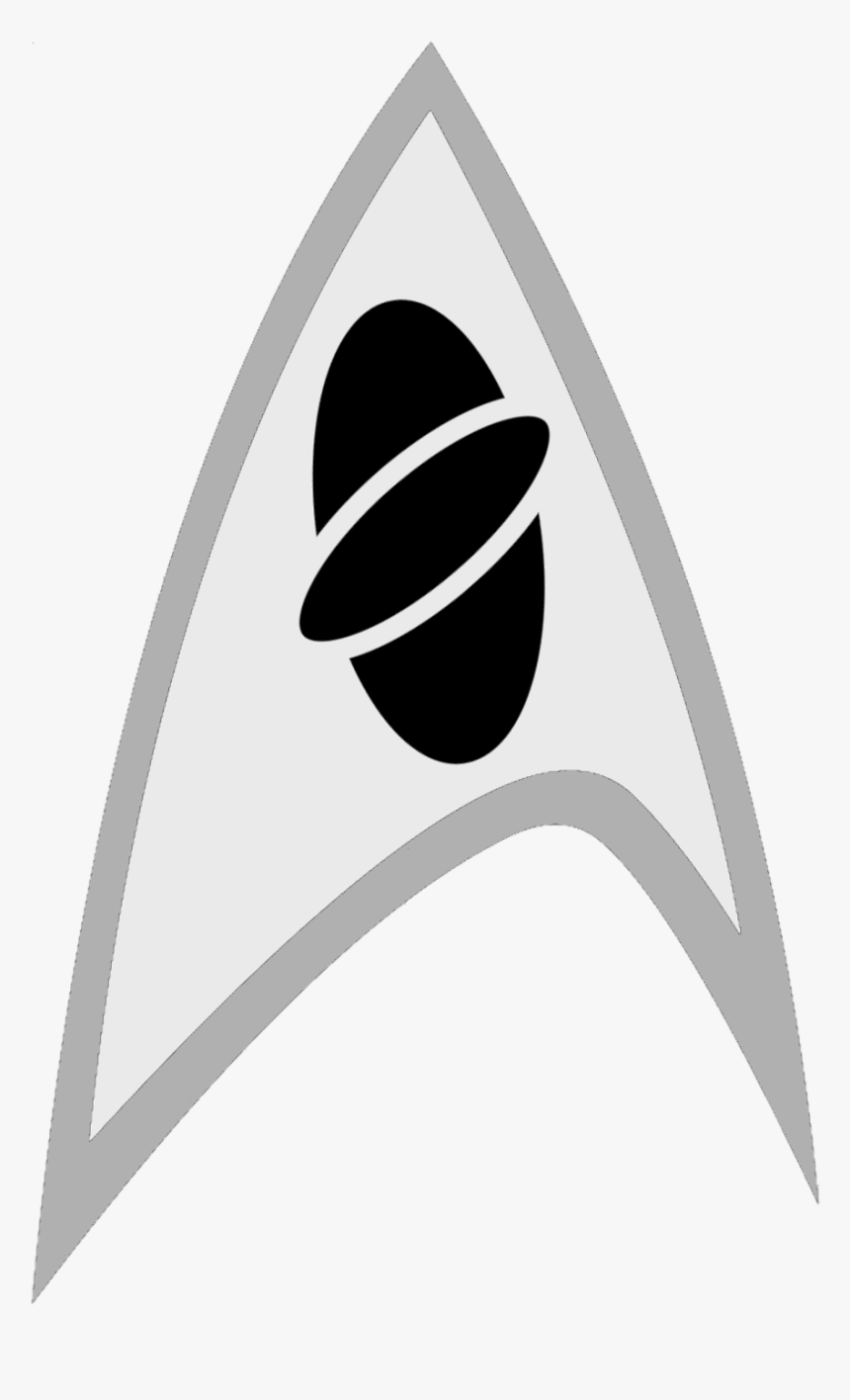 Starfleet Star Trek Science Symbol - Logo Star Trek Symbol, HD Png Download, Free Download