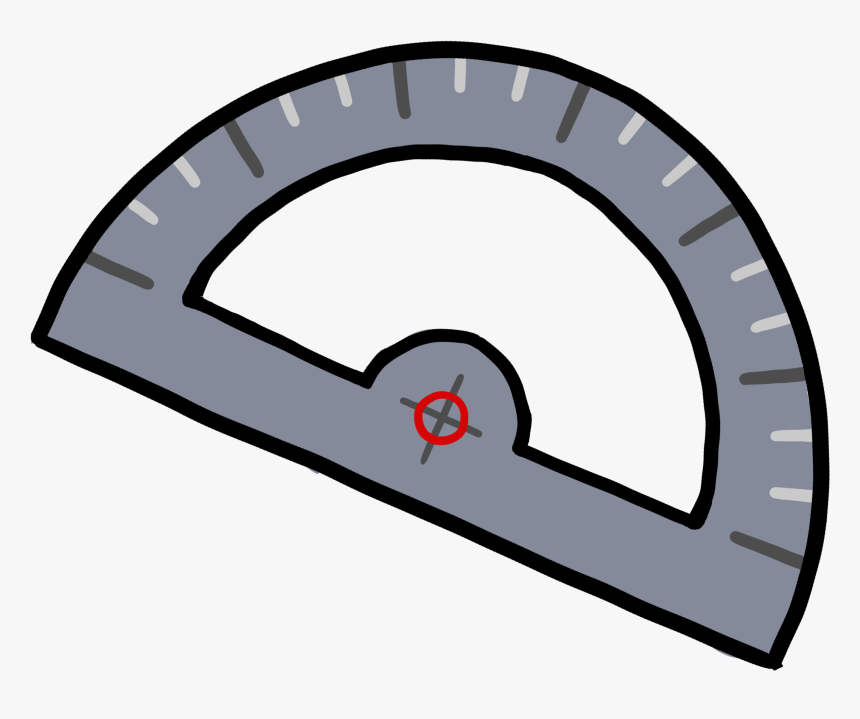 Compass Clipart Math Compass - Protractor Clipart, HD Png Download, Free Download
