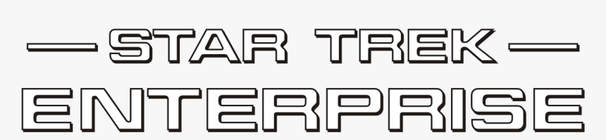 Star Trek Ent Logo, HD Png Download - kindpng