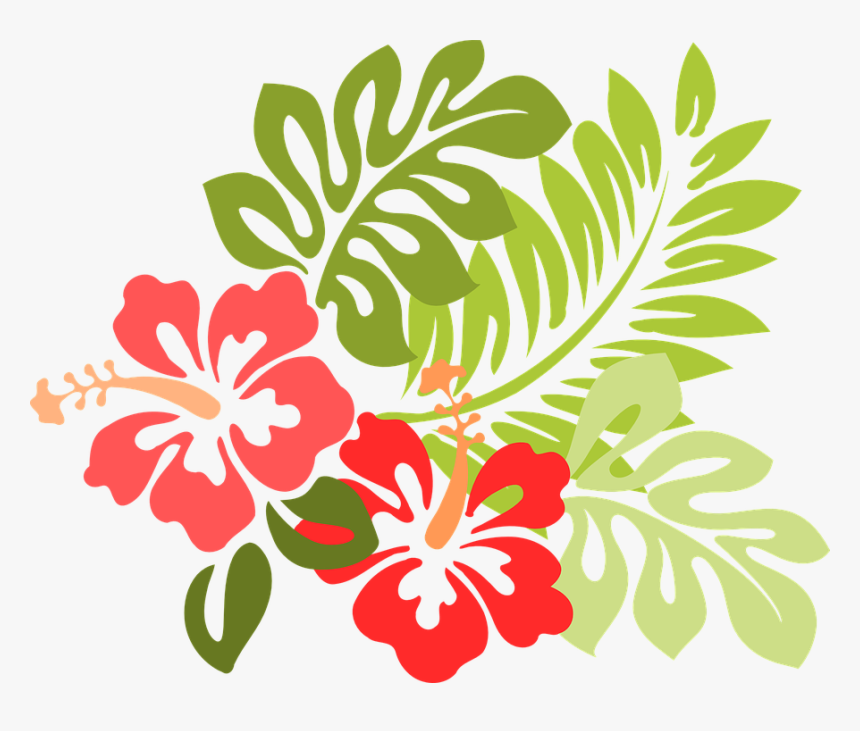 Free Hawaiian Png - Clip Art Hibiscus Png, Transparent Png, Free Download