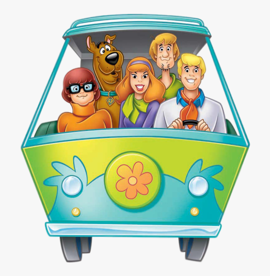 Scooby Doo Gang Mystery Machine, HD Png Download - kindpng