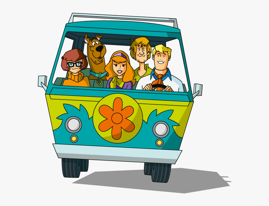 Transparent Scooby Doo Gang Png - Scooby Doo Mystery Machine, Png Download, Free Download