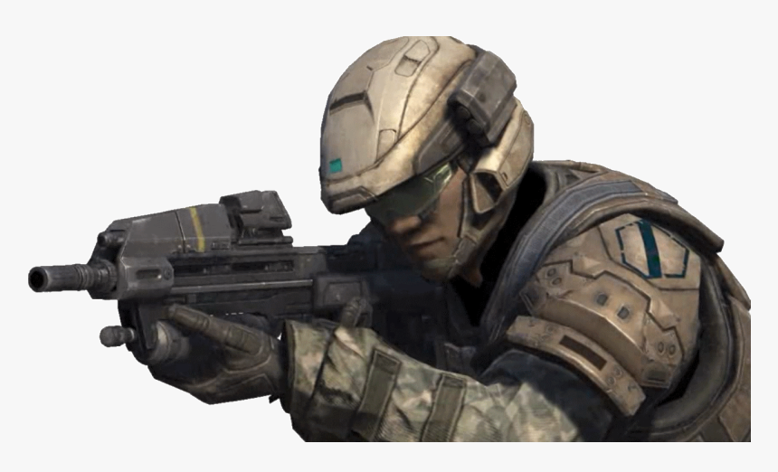 Marine Soldier Png - Halo Reach Marine Helmet, Transparent Png, Free Download