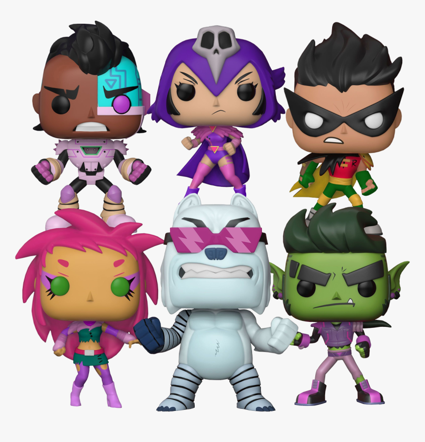 Teen Titans Go The Night Begins To Shine Funko Pop, HD Png Download, Free Download