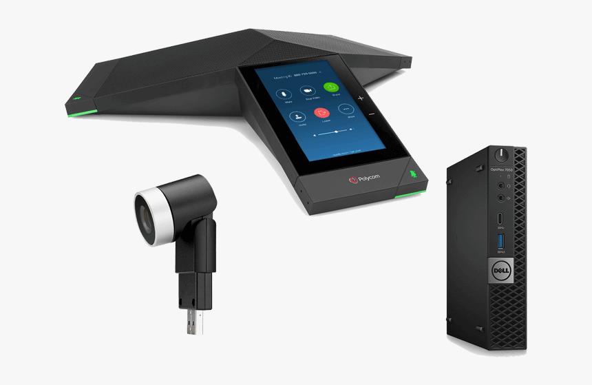 Zoom Rooms Polycom Trio, HD Png Download, Free Download