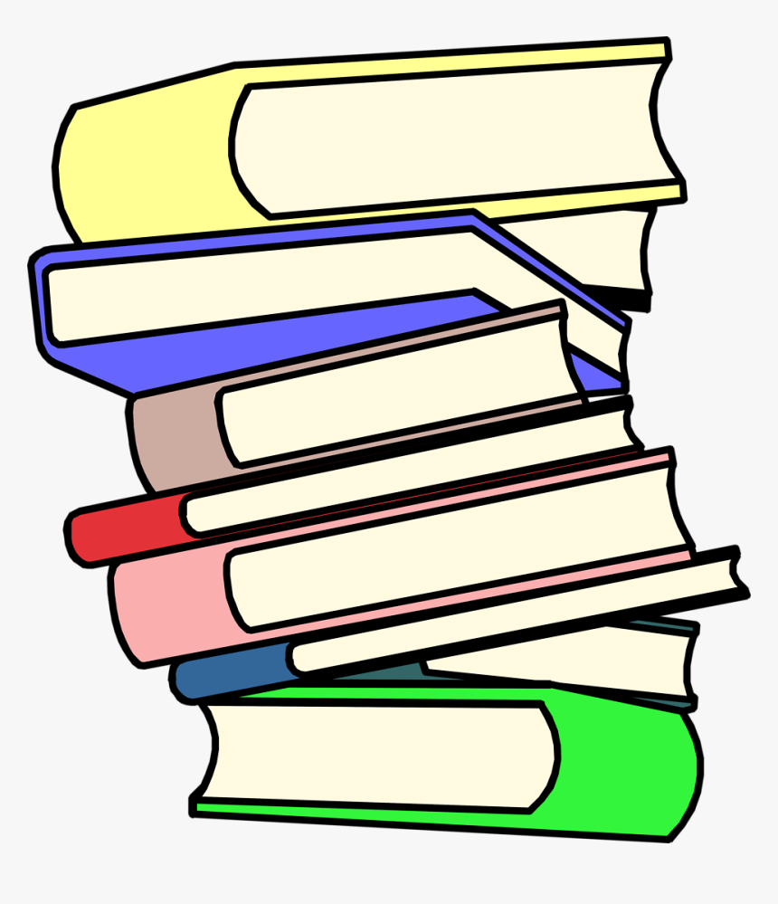 Book Clip Art - Books With No Background, HD Png Download, Free Download