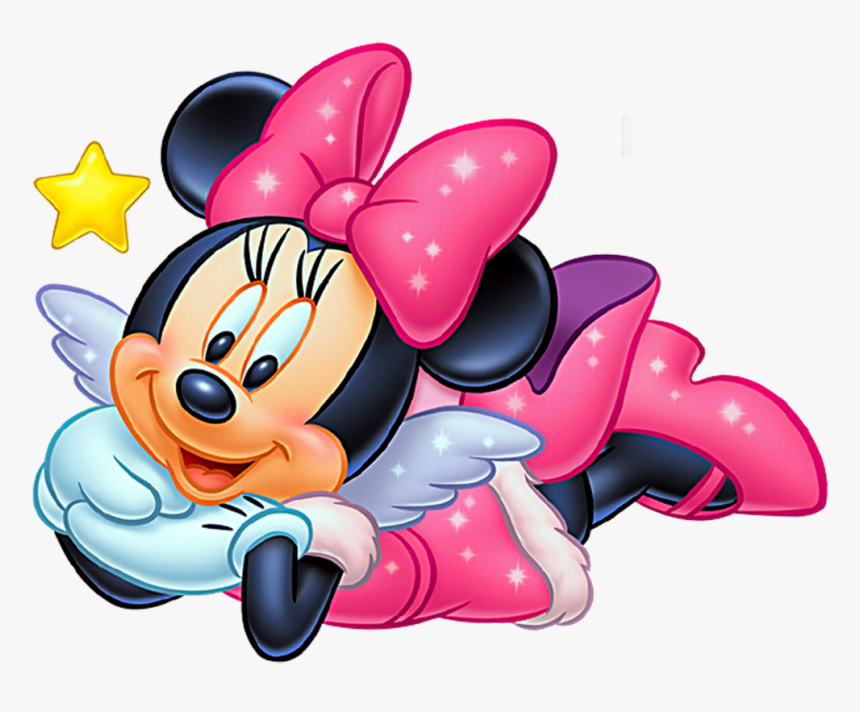 Minnie Mouse Png File Minnie Mouse Acostada Transparent Png Kindpng