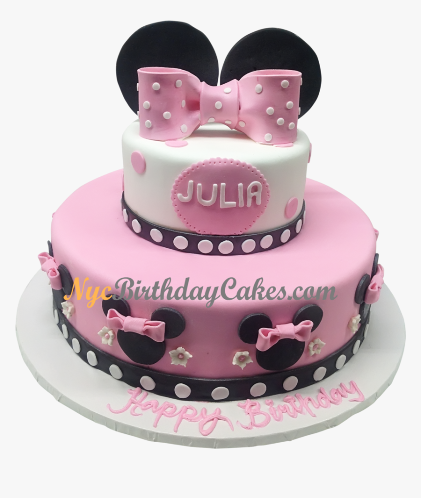 Minnie Mouse Cake Icing, HD Png Download, Free Download