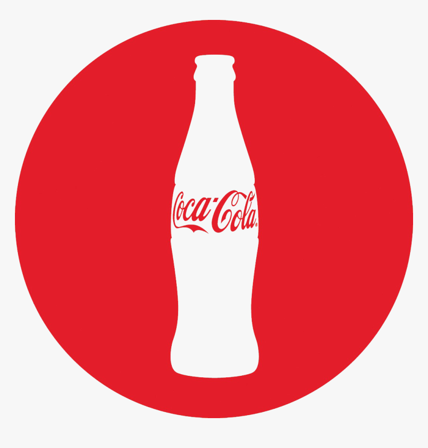 Coke Drink Diet Transparent Coca Soft Coca-cola Clipart - Coca Cola Bottle Logo, HD Png Download, Free Download