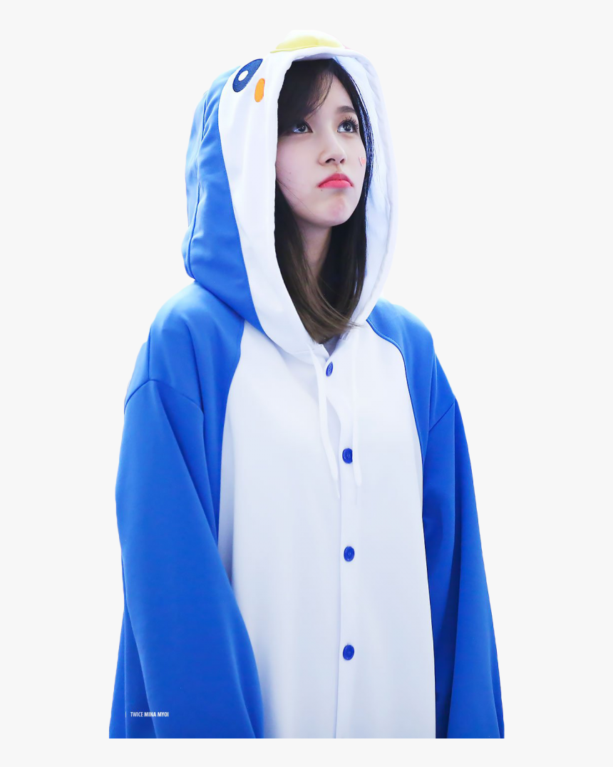 #15 #aoa #bigbang #blackpink #bts #exo #fanfiction - Penguin Twice Mina 2018, HD Png Download, Free Download