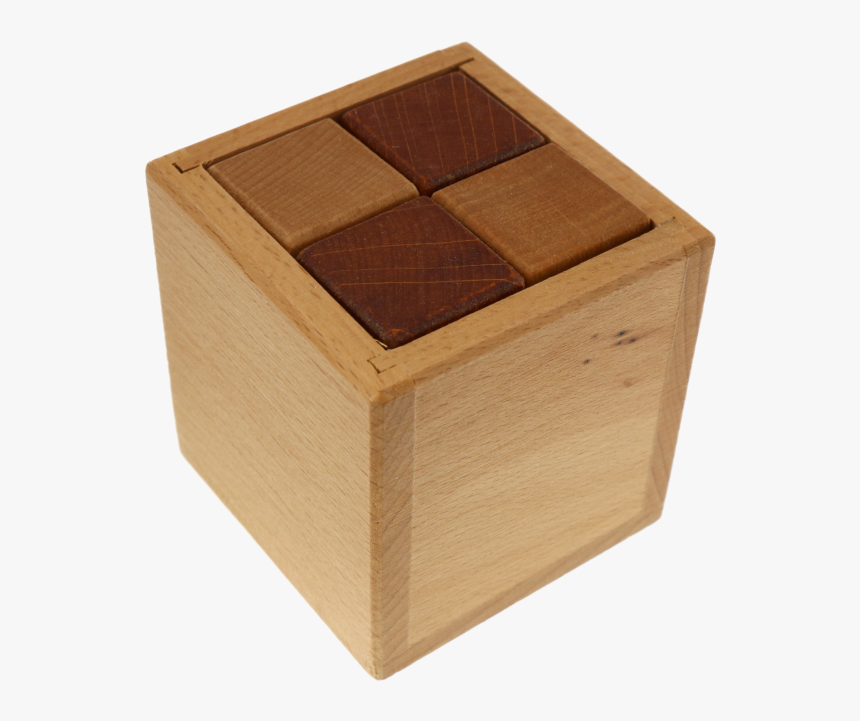 Cube Clipart Wooden Block - Square Wooden Block Puzzle, HD Png Download, Free Download