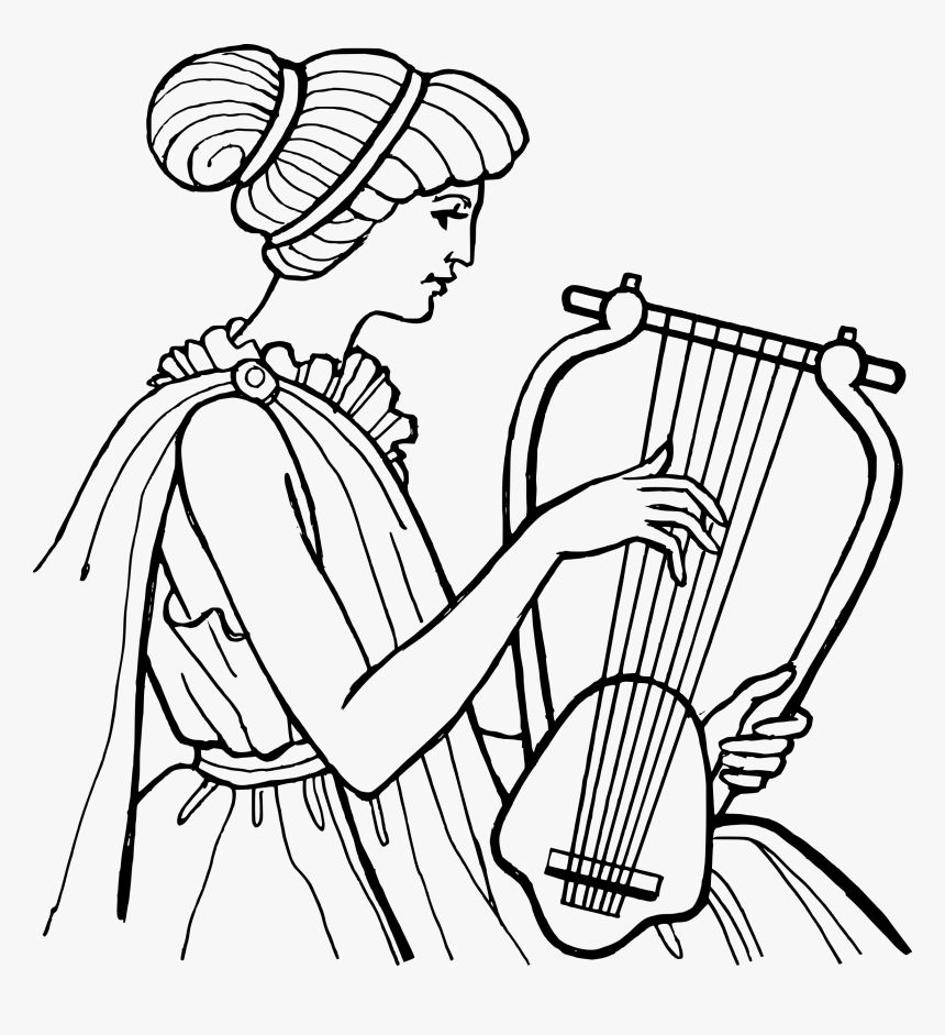 Lyre Big Image Png - Liră Instrument, Transparent Png, Free Download