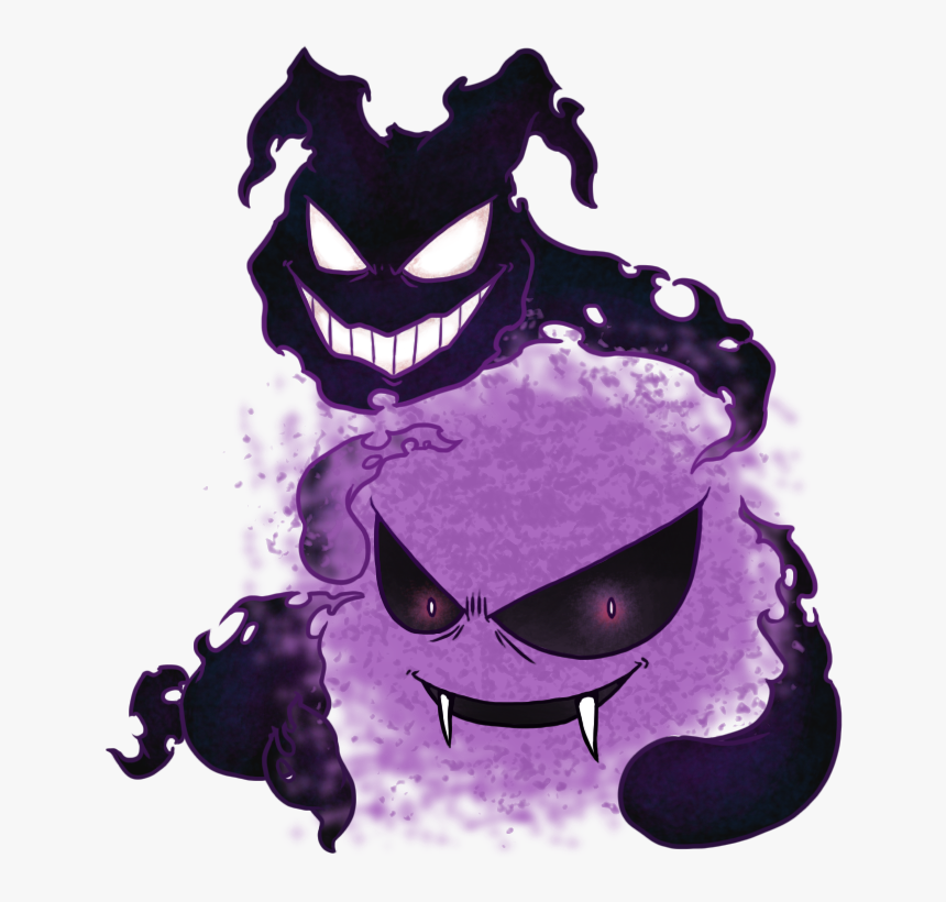 Gastly Used Spite By Midnitez Remix - Illustration, HD Png Download, Free Download