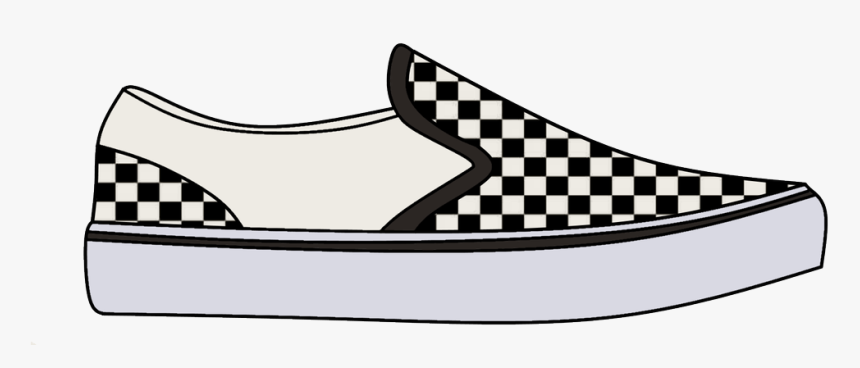drawing vans shoes