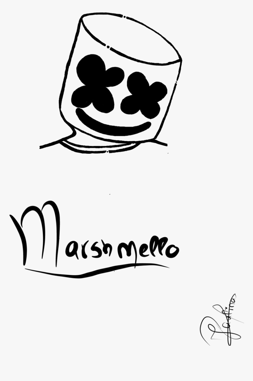 Marshmello, HD Png Download - kindpng