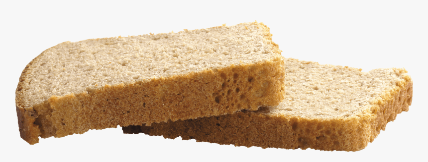 Two Slices Bread - Slice Of Bread Png, Transparent Png, Free Download