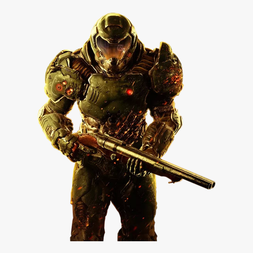 The Doomguy Workout - Doomguy Png, Transparent Png, Free Download