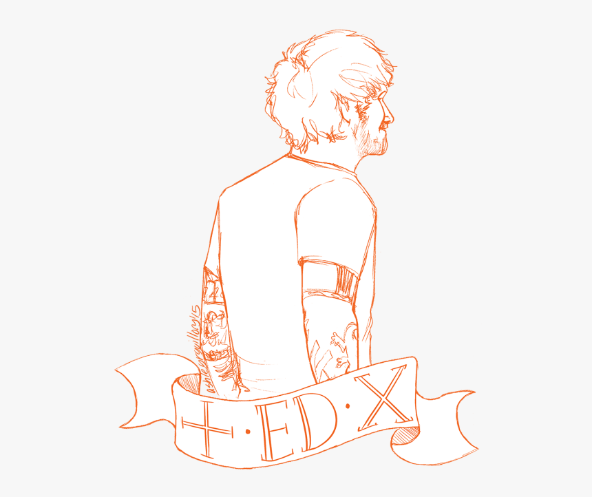 Ed Sheeran Fans Drawing, HD Png Download, Free Download