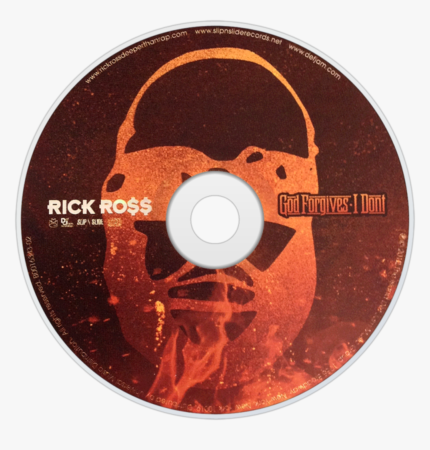 Rick Ross God Forgives, I Don"t Cd Disc Image - Rick Ross God Forgives I Don T Cd, HD Png Download, Free Download