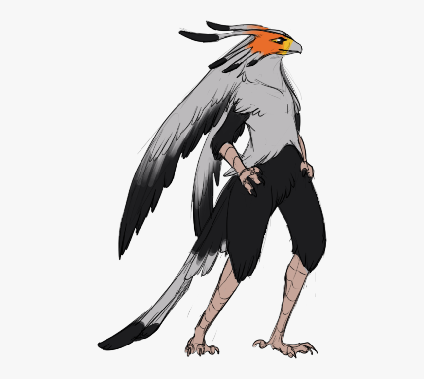 Secretary Bird Anime Boy, HD Png Download, Free Download