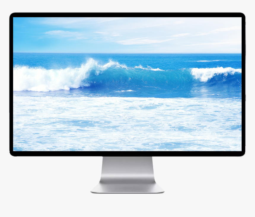 Light Blue Ocean Wave Background, HD Png Download, Free Download