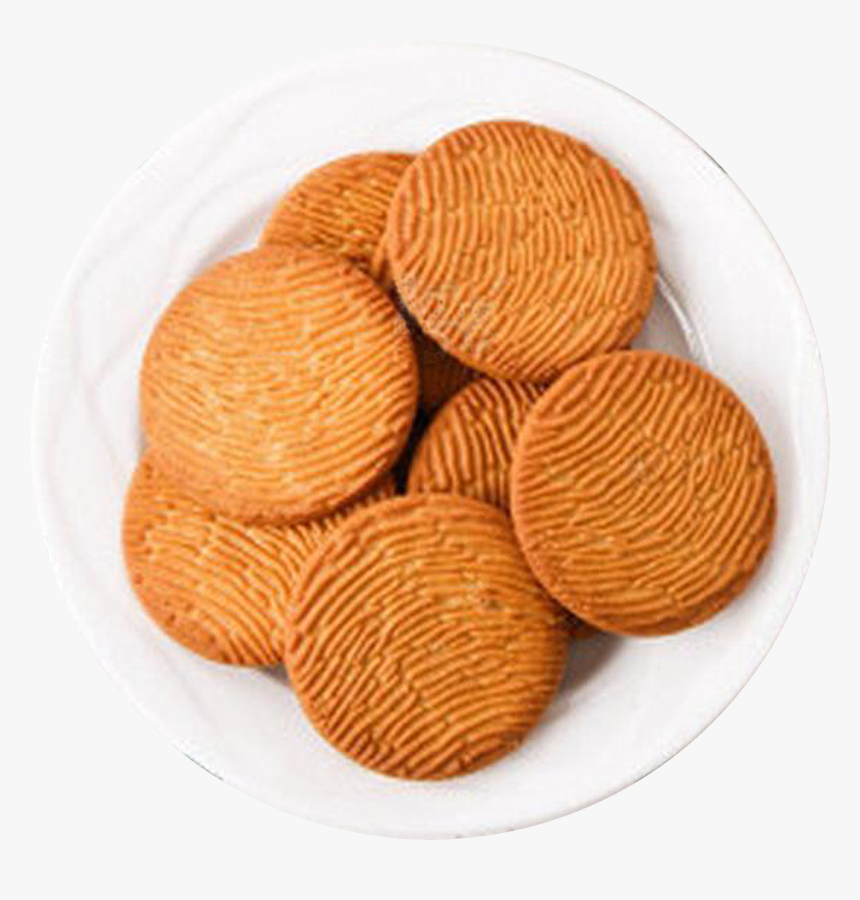 Biscuit Recipe Orange - Plate Of Biscuits Png, Transparent Png, Free Download