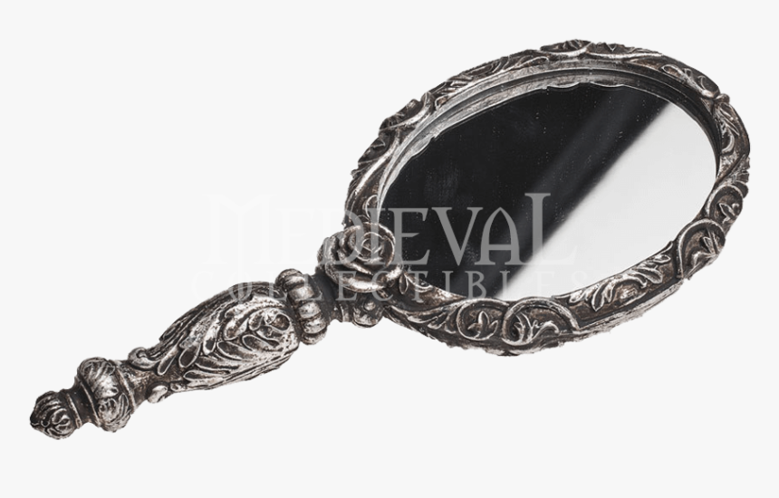 Baroque Hand Mirror , Png Download - Chain, Transparent Png, Free Download