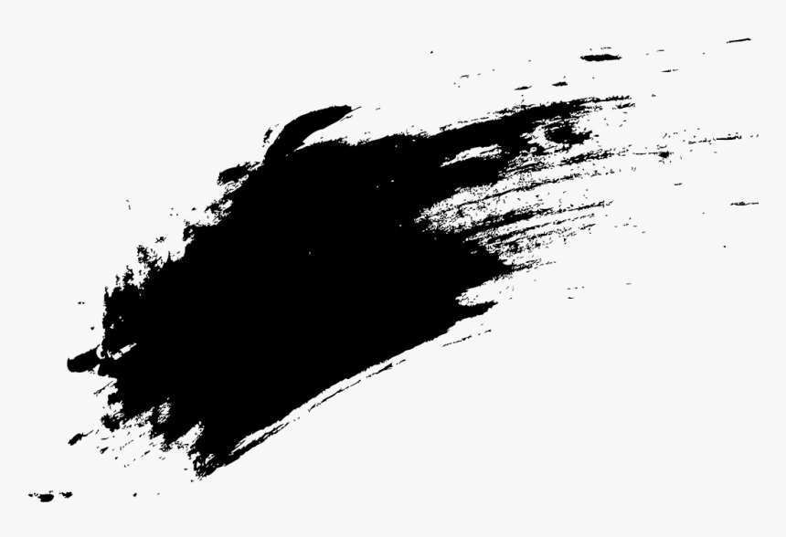 #black #black #noir #noir #brush #brush #brushcolors - Transparent Background Brush Paint Png, Png Download, Free Download