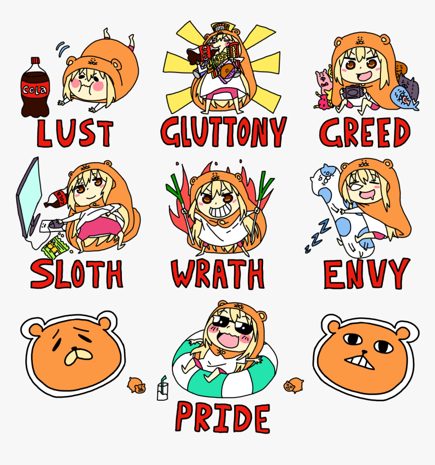 7 Deadly Sins Cartoon, HD Png Download, Free Download