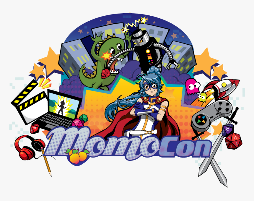 Momocon2 - - Momocon Art, HD Png Download, Free Download