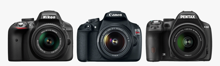 Best Dslr Cameras - Nikon D3300 Vs D3400, HD Png Download, Free Download