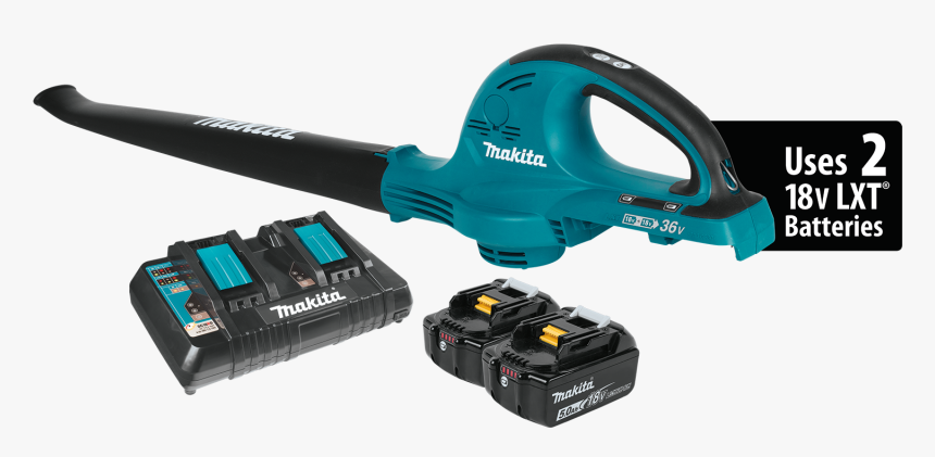 Makita Blower - Makita 36 Volt Leaf Blower, HD Png Download, Free Download