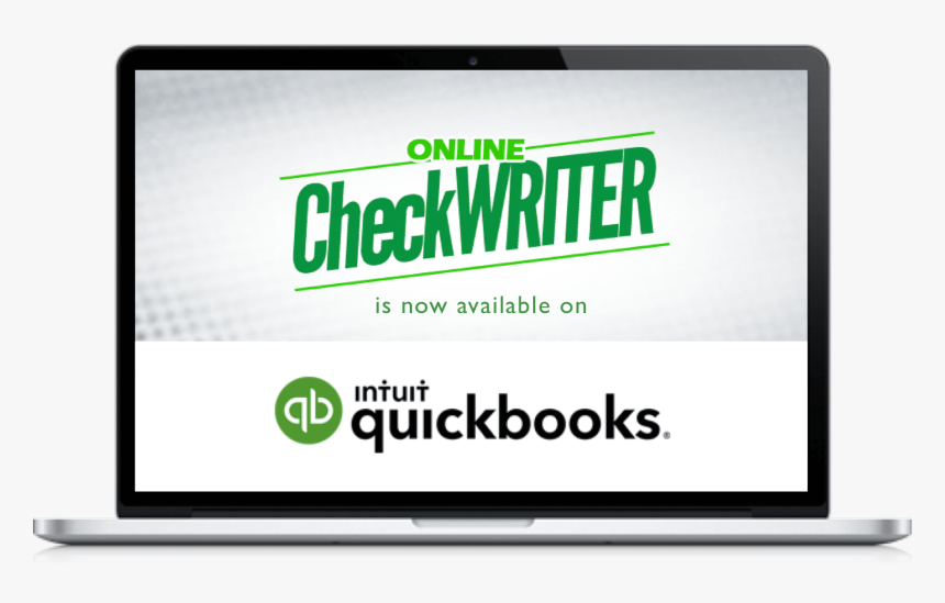 Quick Books Accounting Software For A Better Tomorrow - Printing Checks Online, HD Png Download, Free Download