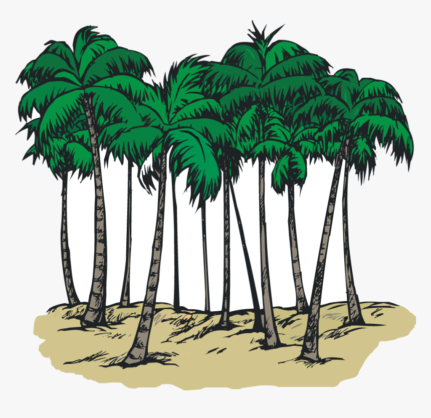 Transparent Tree Clipart Png - Beach House Clipart Transparent, Png Download, Free Download