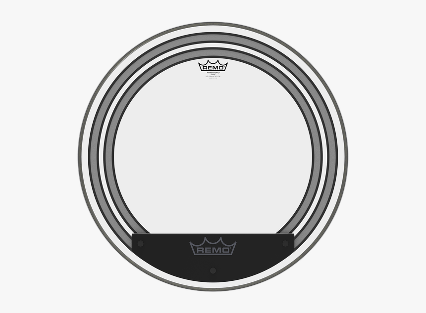 Powersonic® Clear Image - Remo Powersonic 22 Bass Drum Head, HD Png Download, Free Download