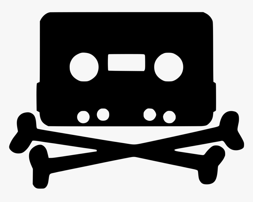 Cassette Jolly Roger - Home Taping Is Killing Music, HD Png Download, Free Download