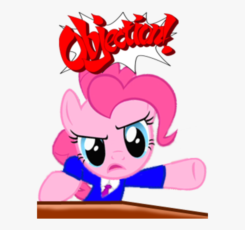 Ace Attorney Pinkie Pie Pink Red Cartoon Mammal Vertebrate - Blue Zircon Ace Attorney, HD Png Download, Free Download