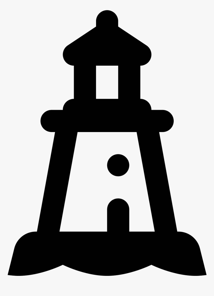 White Lighthouse Icon, HD Png Download, Free Download