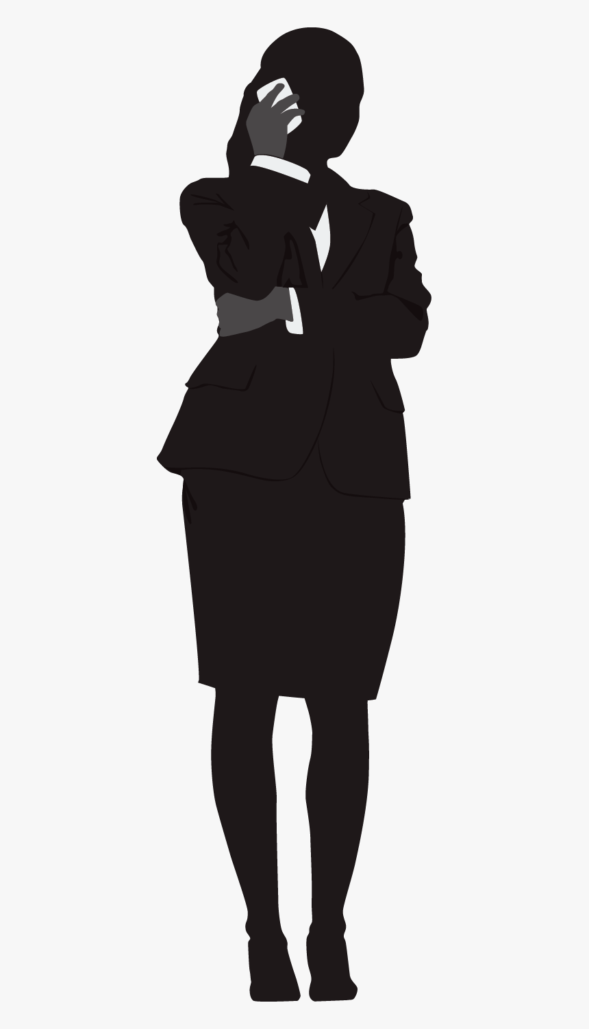 Woman Silhouette, HD Png Download, Free Download