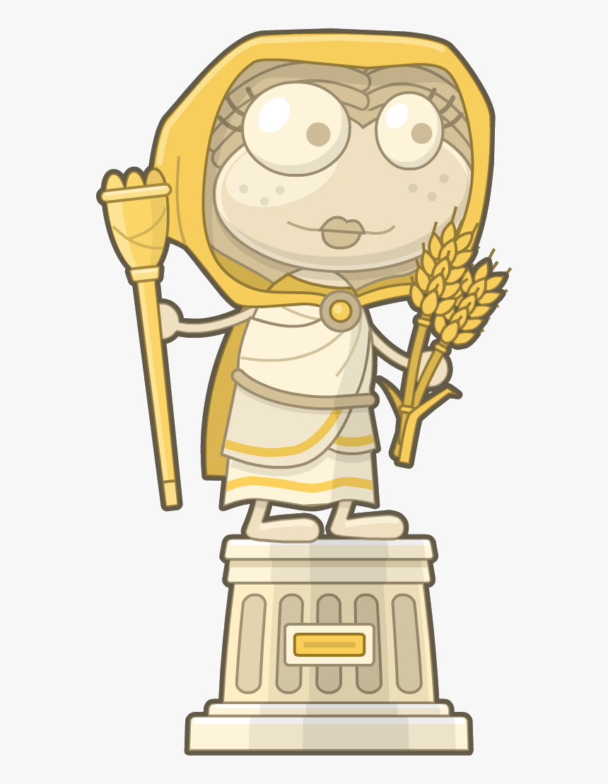 Transparent Goddess Png - Demeter Poptropica, Png Download, Free Download