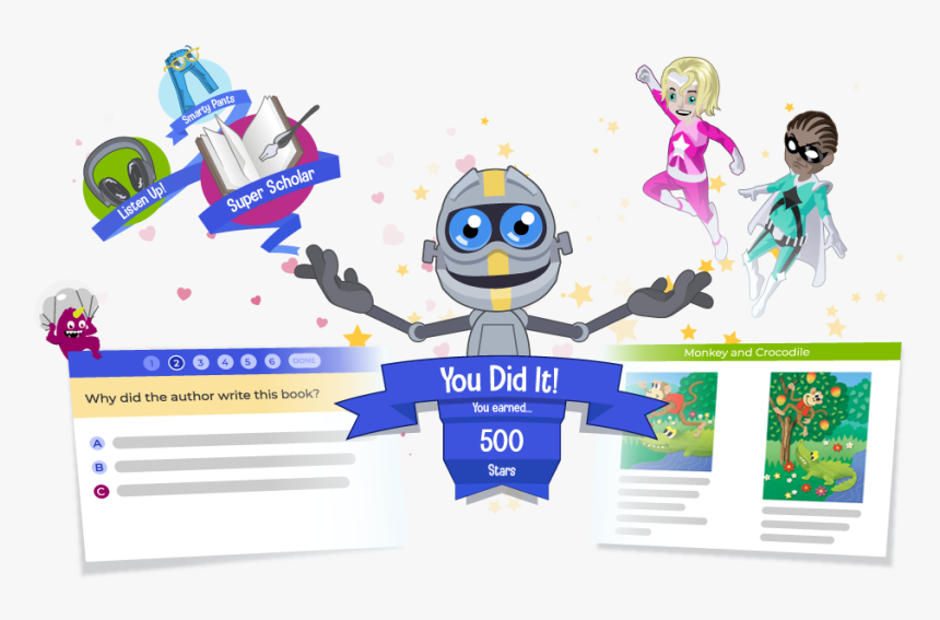 Student Rewards - Cartoon, HD Png Download, Free Download