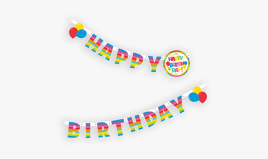 Birthday Streamers Png, Transparent Png, Free Download