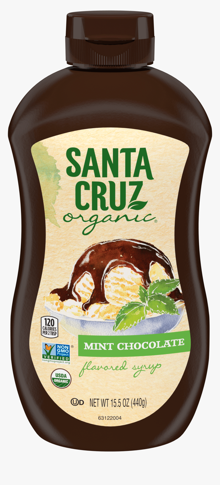 3619212075 - Santa Cruz Organic Chocolate Syrup, HD Png Download, Free Download