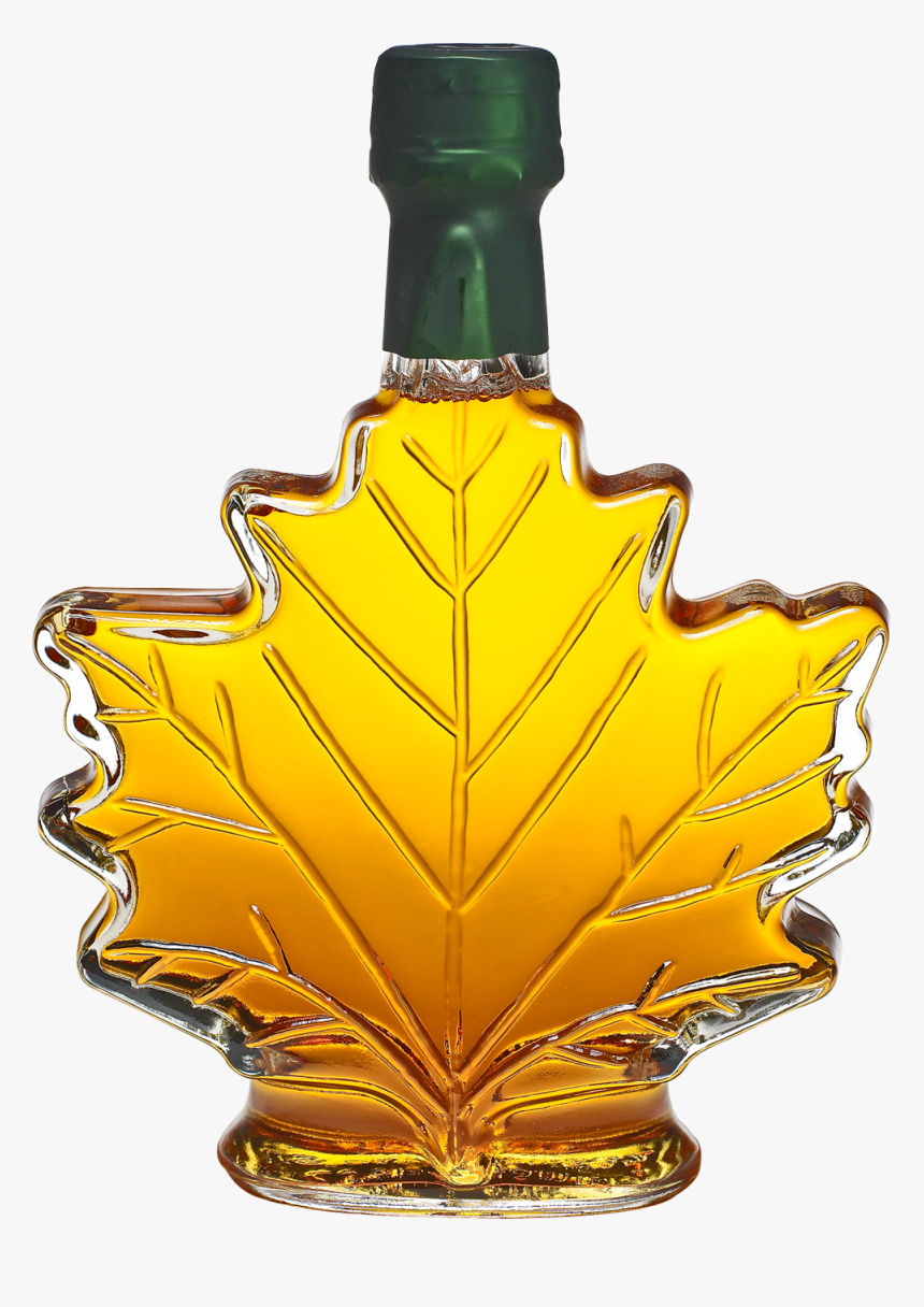 Transparent Gold Bottle Png - Maple Leaf Syrup Bottle Png, Png Download, Free Download