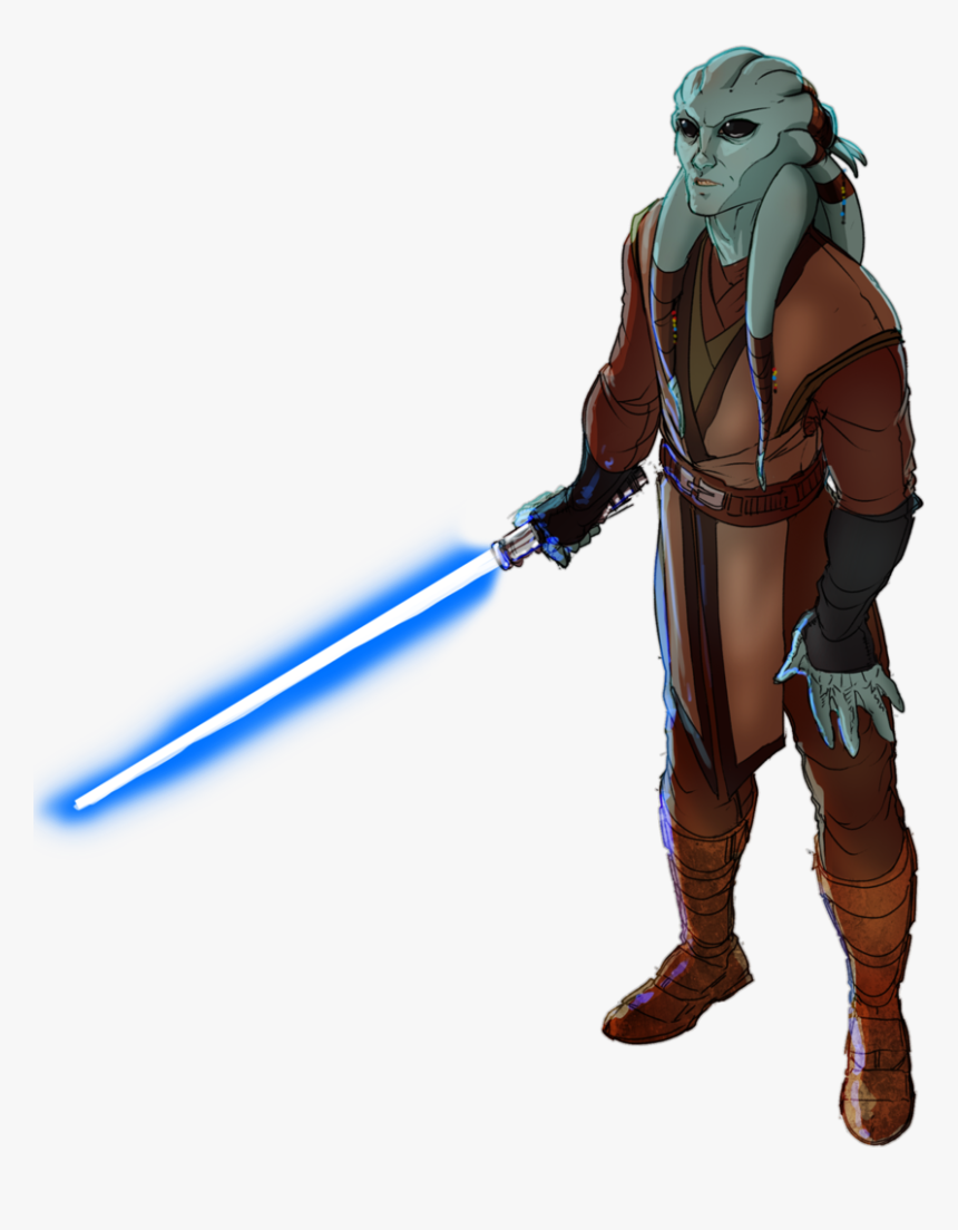 002 Ganrusmako Fullbody - Star Wars Ffg Jedi, HD Png Download, Free Download