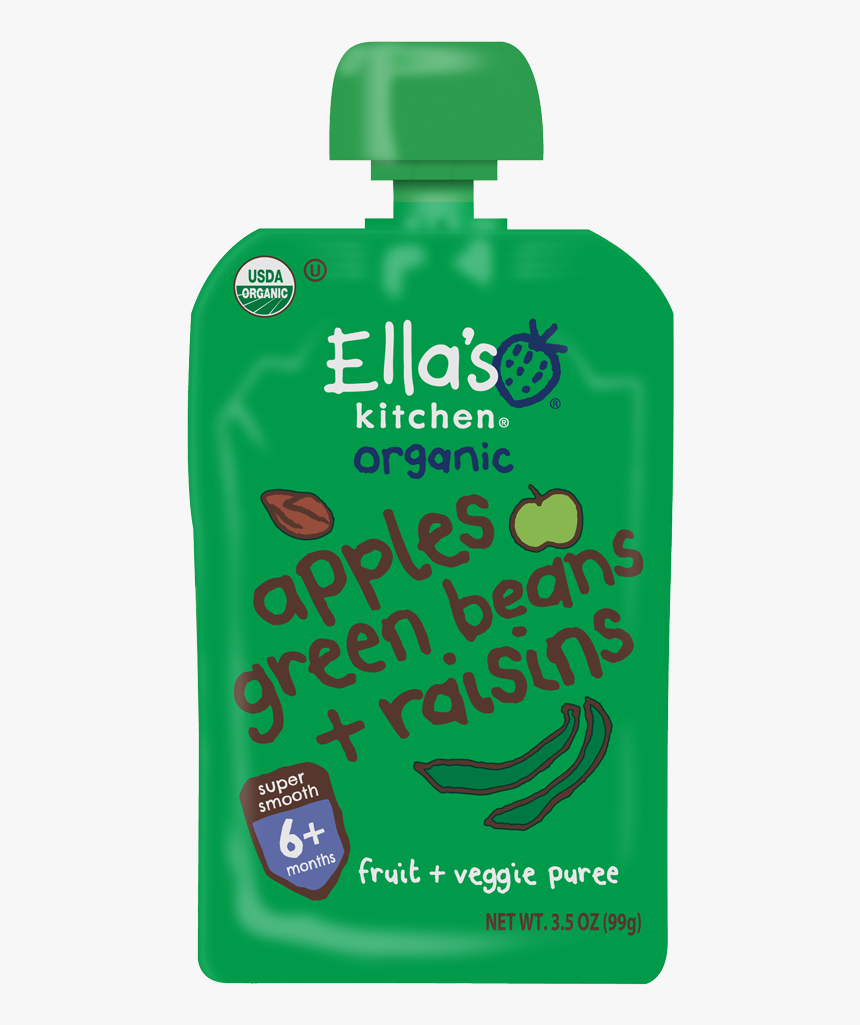 Apples Green Beans Raisins - Plastic Bottle, HD Png Download, Free Download