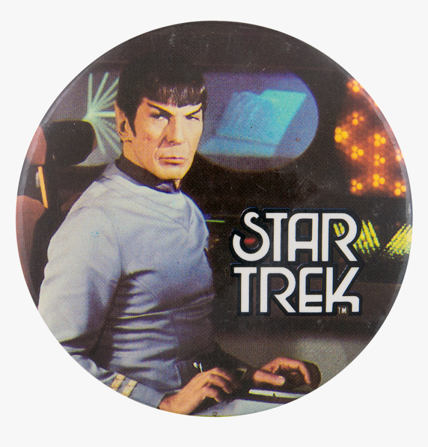 Spock Sitting Star Trek Entertainment Button Museum - Album Cover, HD Png Download, Free Download