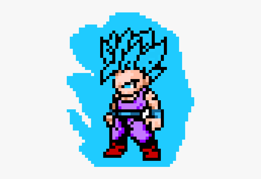 Gohan Ssj2 Pixel Art, HD Png Download, Free Download