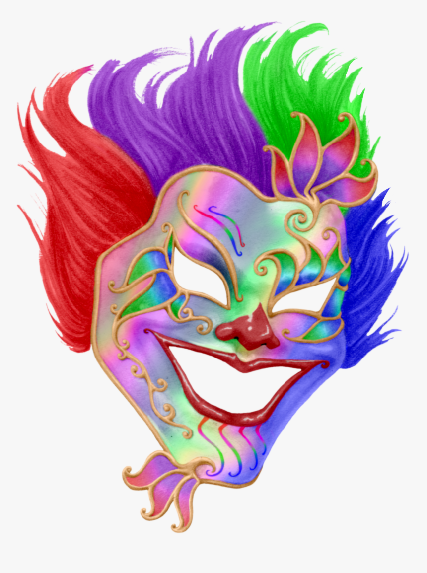 Tweiaskted Mwaeszkx Clown Mask - Illustration, HD Png Download, Free Download