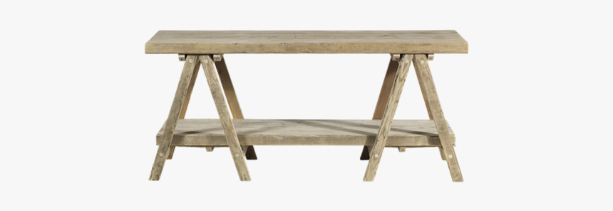 Trestle Table Transparent Png - Bench, Png Download, Free Download